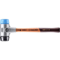 SIMPLEX-Schonhammer, TPE-soft / Gummikomposition; mit Aluminiumgehäuse und hochwertigem Holzstiel | D=50 mm | 3112.050