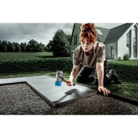 SIMPLEX-Schonhammer, TPE-soft / TPE-mid; mit Aluminiumgehäuse und hochwertigem Holzstiel | D=60 mm | 3113.060