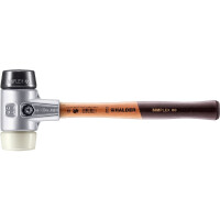 SIMPLEX-Schonhammer, Gummikomposition / Nylon; mit Aluminiumgehäuse und hochwertigem Holzstiel | D=60 mm | 3128.060