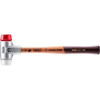 SIMPLEX-Schonhammer, Plastik / Superplastik; mit Aluminiumgehäuse und hochwertigem Holzstiel | D=30 mm | 3167.030