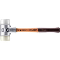 SIMPLEX-Schonhammer, Superplastik / Nylon; mit Aluminiumgehäuse und hochwertigem Holzstiel | D=60 mm | 3178.060