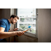 SIMPLEX-Schonhammer, 50:40, TPE-soft / TPE-mid; mit Aluminiumgehäuse und hochwertigem Holzstiel | D=50 mm | 3113.051