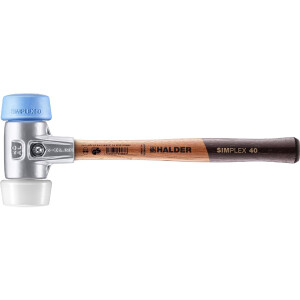 SIMPLEX-Schonhammer, 50:40, TPE-soft / Superplastik; mit...