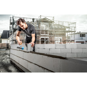 SIMPLEX-Schonhammer, TPE-soft / TPE-mid; mit Aluminiumgehäuse und hochwertigem extra kurzen Holzstiel | D=60 mm / Stielausführung=extra kurz | 3113.062