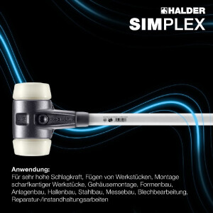 SIMPLEX-Vorschlaghammer, Nylon; mit verstärktem...