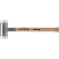 SUPERCRAFT-Schonhammer, mit schwingungsdämpfendem, ergonomisch geformtem und lackiertem Hickorystiel | D=45 mm | 3366.045