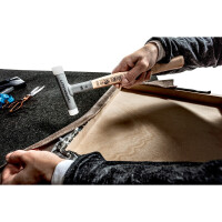 SUPERCRAFT-Schonhammer, mit schwingungsdämpfendem, ergonomisch geformtem und lackiertem Hickorystiel | D=70 mm | 3366.070