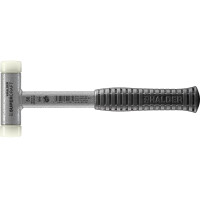 SUPERCRAFT-Schonhammer, mit bruchsicherem Stahlrohrstiel und ergonomisch geformtem, rutschsicherem Griff | D=30 mm | 3377.030