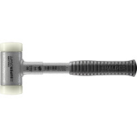 SUPERCRAFT-Schonhammer, mit bruchsicherem Stahlrohrstiel und ergonomisch geformtem, rutschsicherem Griff | D=50 mm | 3377.050