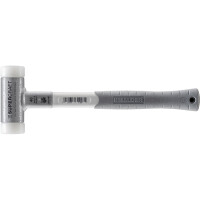 SUPERCRAFT-Schonhammer, mit ergonomisch geformtem, rutsch- und bruchsicherem 3-Komponentenstiel | D=40 mm | 3399.040