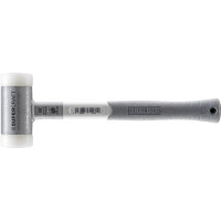 SUPERCRAFT-Schonhammer, mit ergonomisch geformtem, rutsch- und bruchsicherem 3-Komponentenstiel | D=50 mm | 3399.050