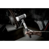 SUPERCRAFT-Schonhammer, mit ergonomisch geformtem, rutsch- und bruchsicherem 3-Komponentenstiel | D=50 mm | 3399.050
