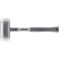 SUPERCRAFT-Schonhammer, mit ergonomisch geformtem, rutsch- und bruchsicherem 3-Komponentenstiel | D=60 mm | 3399.060