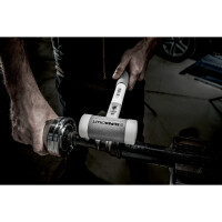 SUPERCRAFT-Schonhammer, mit ergonomisch geformtem, rutsch- und bruchsicherem 3-Komponentenstiel | D=60 mm | 3399.060