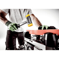 SECURAL-Schonhammer, Kopf und Stiel bruchsicher aus einem Stück Stahl, Schlageinsätze rechteckig | l=35 mm / b=45 mm | 3380.045