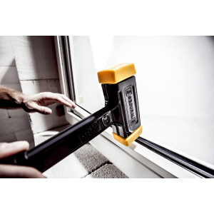 SECURAL plus-Schonhammer, Kopf und Stiel bruchsicher aus einem Stück Stahl, Schlageinsätze rechteckig, mit speziellem Griffende | l=30 mm / b=40 mm | 3380.140