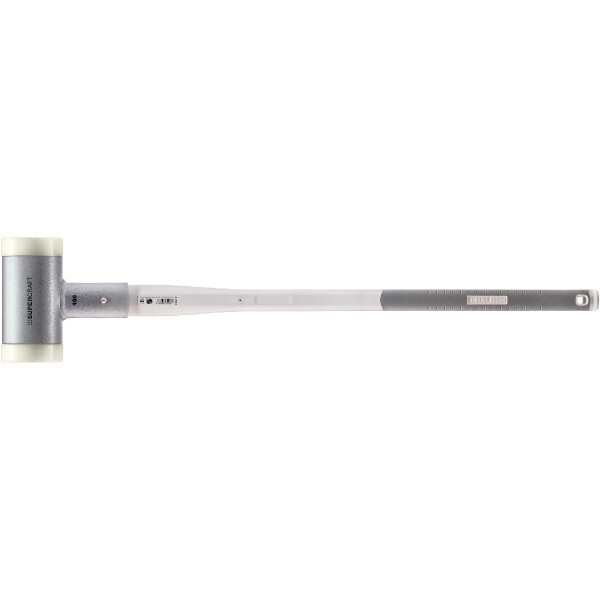 SUPERCRAFT-Vorschlaghammer, mit ergonomisch geformtem, rutsch- und bruchsicherem 3-Komponentenstiel | D=100 mm / Gewicht=7,3 kg | 3399.107