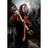 SIMPLEX-Spaltaxt, mit schlanker Form, mit Tempergussgehäuse und Hickorystiel | D=50 mm | 3007.750