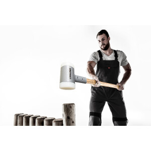 Schlegel, mit schwingungsdämpfendem, ergonomisch geformtem und lackiertem Hickorystiel | D=80 mm / Gewicht=3,6 kg | 3366.0S3