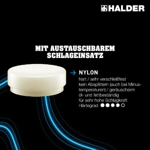 Schlegel, mit schwingungsdämpfendem, ergonomisch...