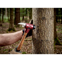 SIMPLEX-Schonhammer, Gummikomposition / Weichmetall-Hackeinsatz; mit Tempergussgehäuse und hochwertigem Holzstiel | D=30 mm | 3029.039