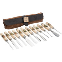 Kirschen 3188000 Bildhauerbeitelsatz in Polyestertasche, 12-tlg.