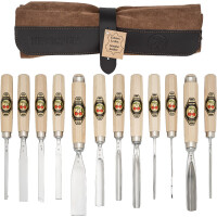 Kirschen 3188000 Bildhauerbeitelsatz in Polyestertasche, 12-tlg.