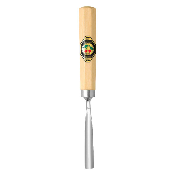 Kirschen 3208002 Kerbschnitzbeitel mit Weißbuchenheft, 2 mm