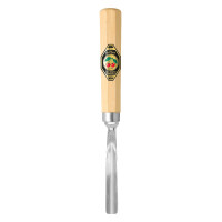Kirschen 3240006 Kerbschnitzbeitel mit Weißbuchenheft, 6 mm