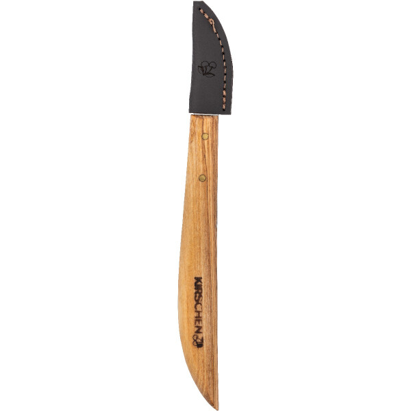 Kirschen 3358001 Kerbschnitzmesser mit Olivenholzheft