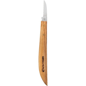 Kirschen 3358001 Kerbschnitzmesser mit Olivenholzheft