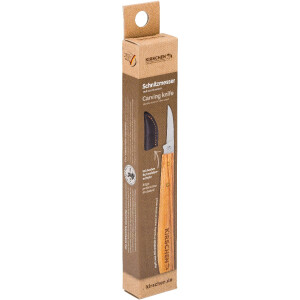 Kirschen 3358001 Kerbschnitzmesser mit Olivenholzheft
