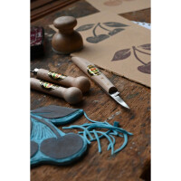Kirschen 3450000 Linolschnittsatz im Karton, 3-tlg.