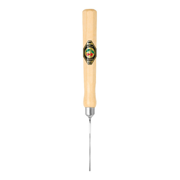 Kirschen 5320005 Zierschnitzeisen mit Weißbuchenheft, 0,5 mm