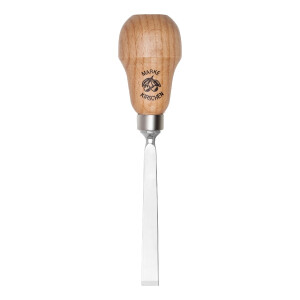 Kirschen 5601004 Kerbschnitzbeitel mit Rotbuchenheft, 4 mm