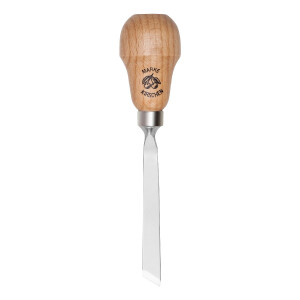 Kirschen 5602006 Kerbschnitzbeitel mit Rotbuchenheft, 6 mm