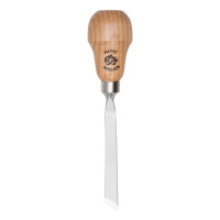 Kirschen 5602006 Kerbschnitzbeitel mit Rotbuchenheft, 6 mm