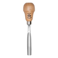 Kirschen 5617006 Kerbschnitzbeitel mit Rotbuchenheft, 6 mm