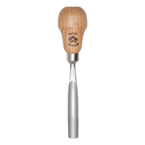 Kirschen 5619010 Kerbschnitzbeitel mit Rotbuchenheft, 10 mm
