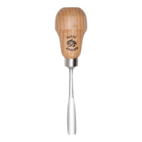 Kirschen 5629010 Kerbschnitzbeitel mit Rotbuchenheft, 10 mm