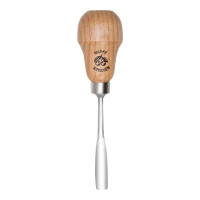 Kirschen 5631008 Kerbschnitzbeitel mit Rotbuchenheft, 8 mm