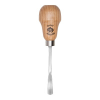 Kirschen 5643008 Kerbschnitzbeitel mit Rotbuchenheft, 8 mm