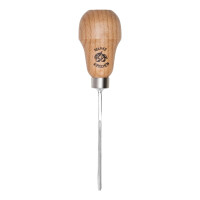 Kirschen 5647010 Kerbschnitzbeitel mit Rotbuchenheft, 10 mm