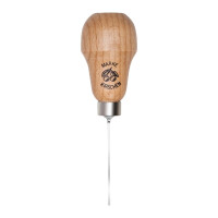 Kirschen 5700000 Zierschnitzeisen mit Rotbuchenheft, 1,5 mm