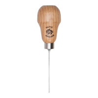 Kirschen 5701000 Zierschnitzeisen mit Rotbuchenheft, 1,5 mm