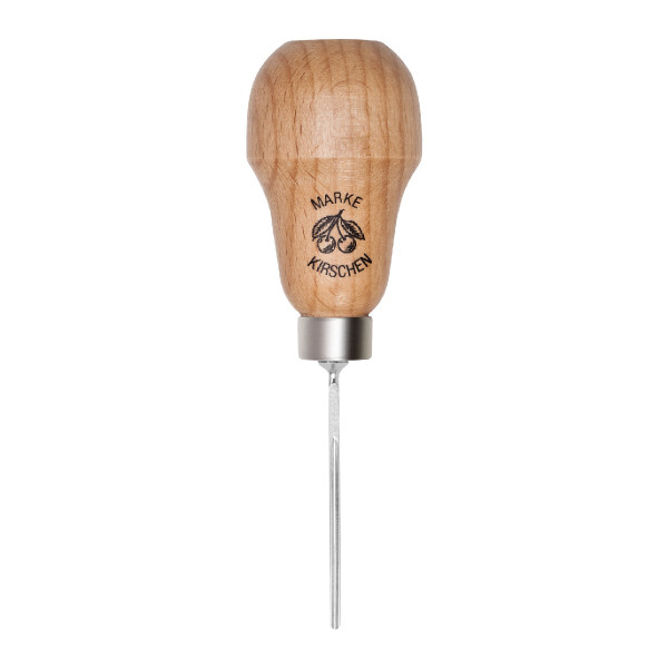 Kirschen 5706000 Zierschnitzeisen mit Rotbuchenheft, 1 mm