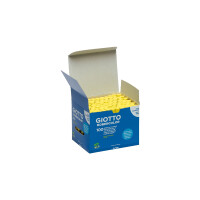 GIOTTO Robercolor Industriekreide rund 80x9mm  gelb