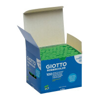 GIOTTO Robercolor Industriekreide rund 80x9mm  grün