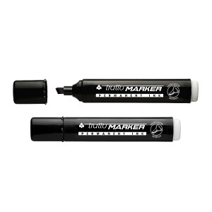 TRATTO Permanentmarker mit Keilspitze 1-5mm  schwarz