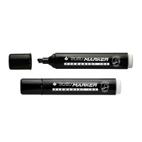 TRATTO Permanentmarker mit Keilspitze 1-5mm  schwarz